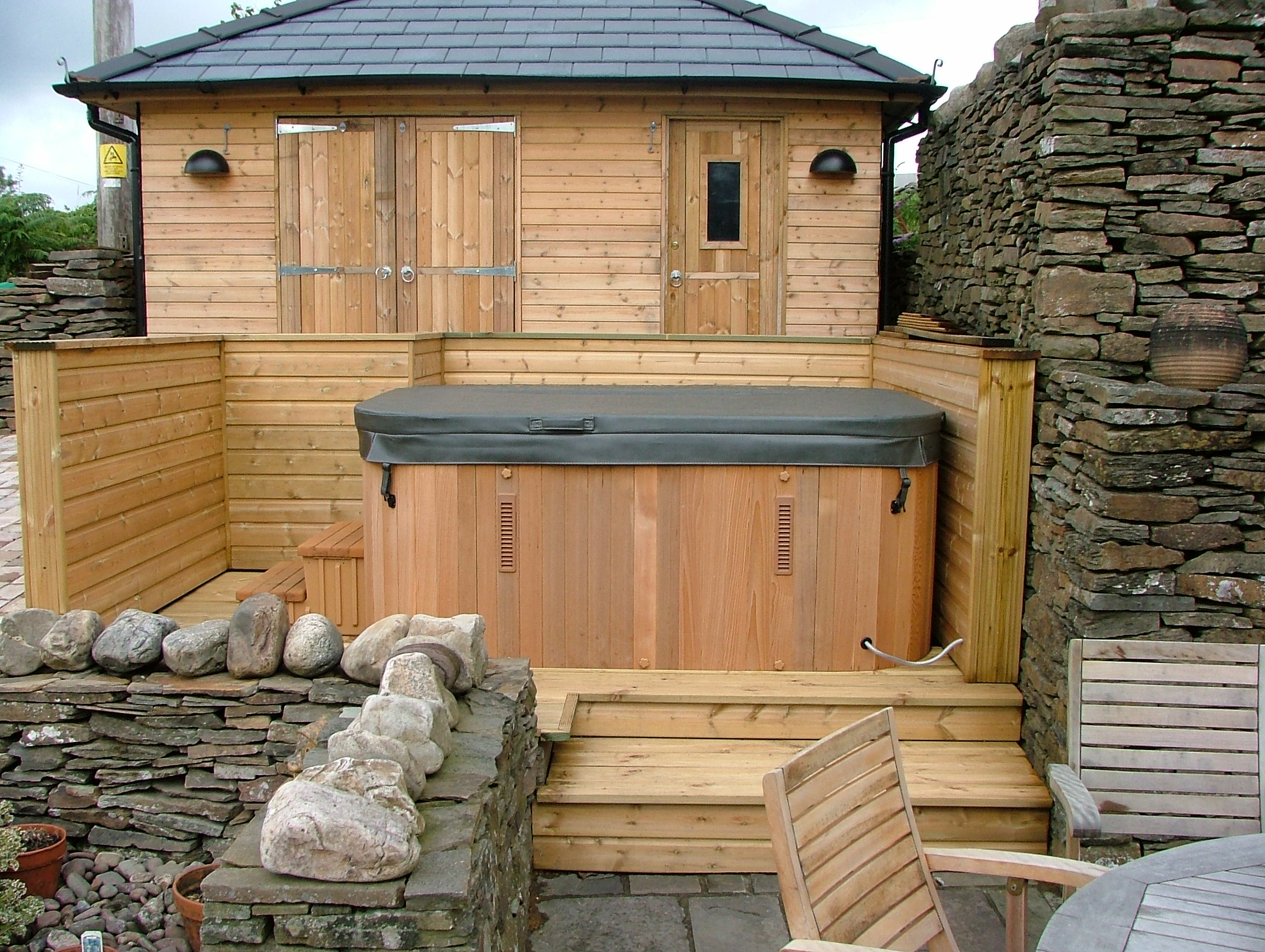 Marquis Spa Installation, Pontadawe, south Wales
