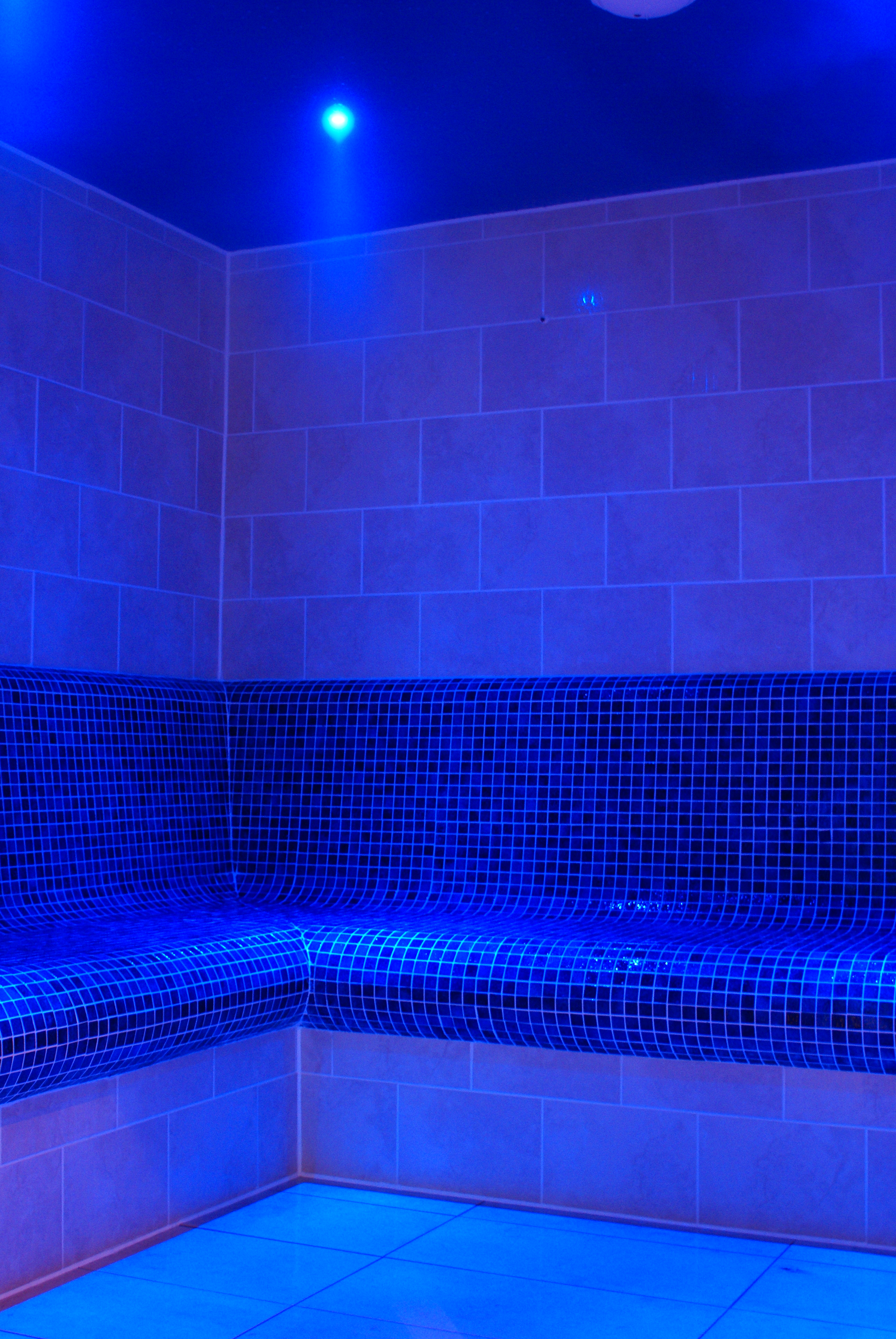 Commercial Tiled Steam Room, Merthyr Tydfil, south Wales