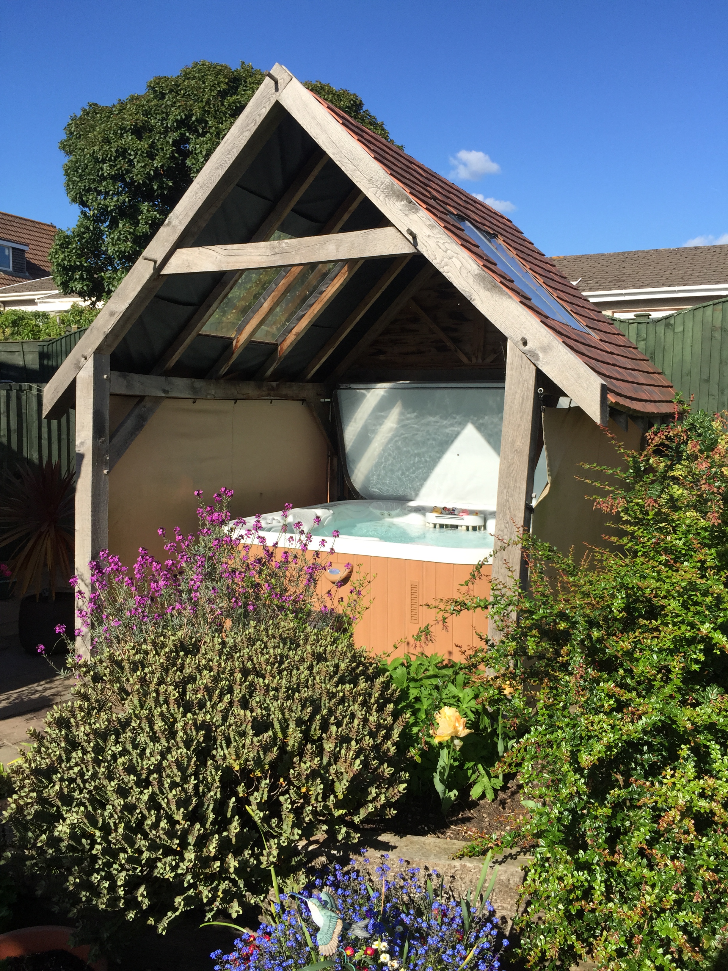 Marquis Epic Spa with Oak Enclosure, Penhow, south Wales